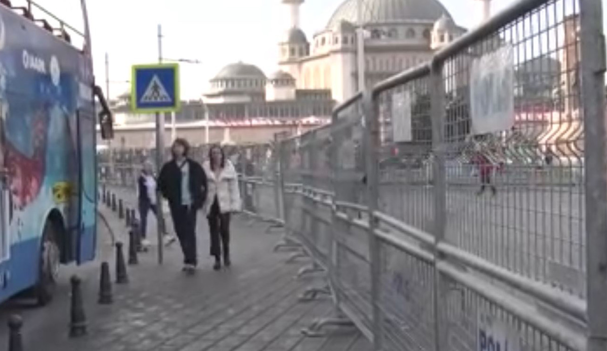 Taksim Meydanı ve İstiklal Caddesinde yılbaşı tedbirleri