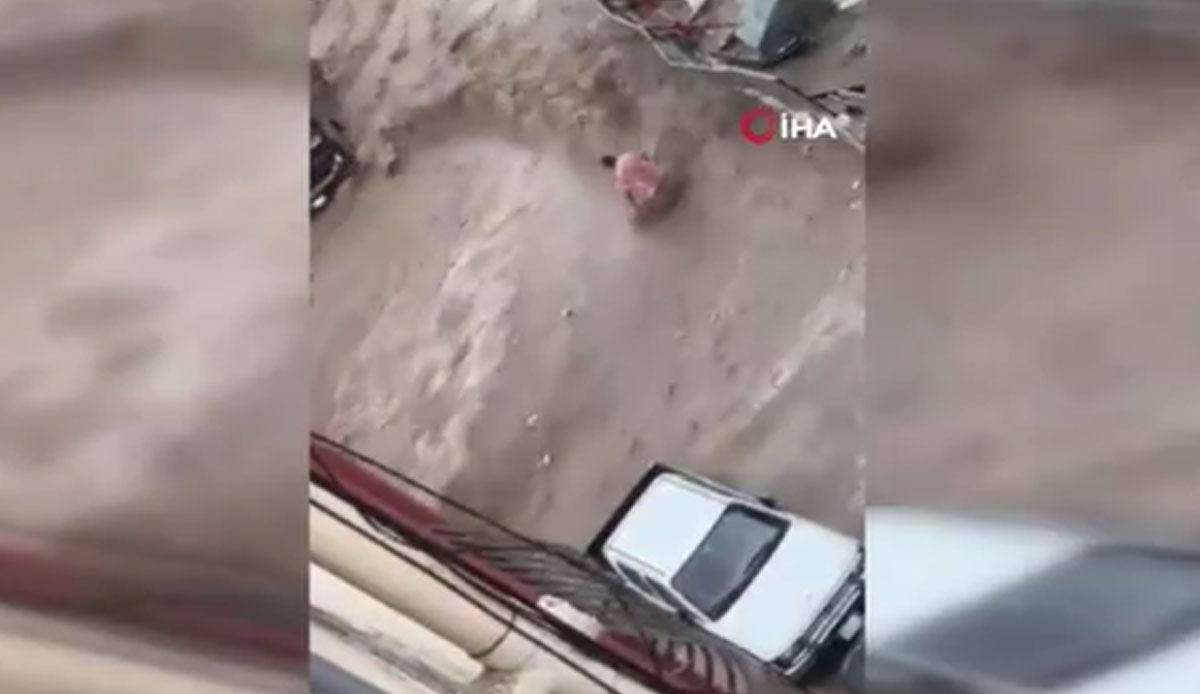 Sel sularına aldırış etmeden yürümenin bedelini canıyla ödedi