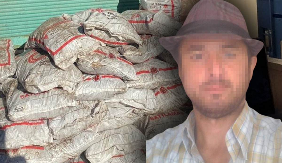 'Para ile satılamaz' yazan kömürleri satarken yakalandı, deposundan çıkanlar şaşkına uğrattı!