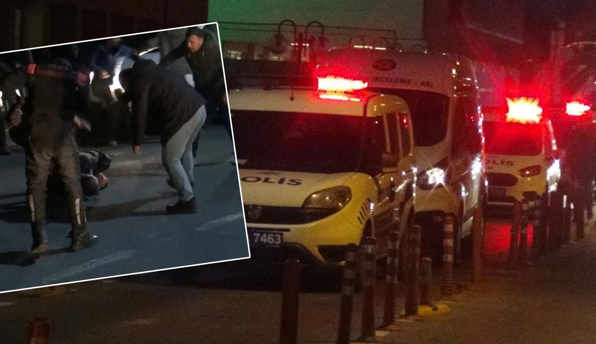 Şanlıurfa'da hastane önü savaş alanına döndü! Polis ve muhabir yaralandı, o anlar kamerada