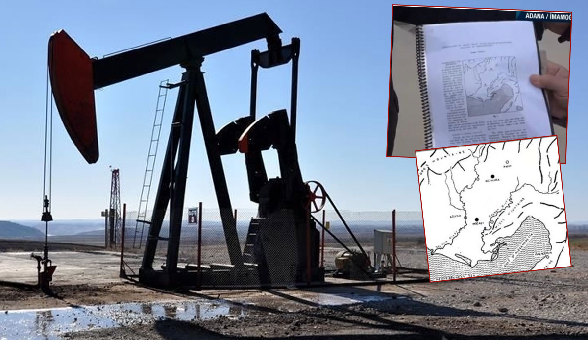 Bölgeden petrol fışkırıyor! Bir kuyu daha açıldı, iki noktaya dikkat! İşte İngilizlerin haritaları...