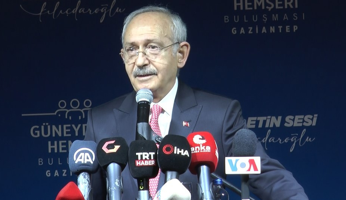 Gaziantep'e giden Kılıçdaroğlu