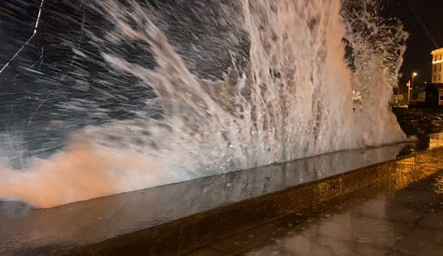 İstanbul'da lodos etkili oldu