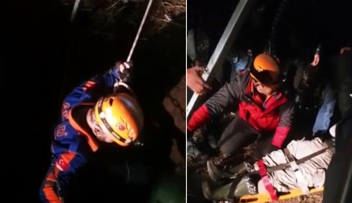 Şaşkınlık veren olay! Arkadaşıyla gezerken bir anda kendini kuyuda buldu