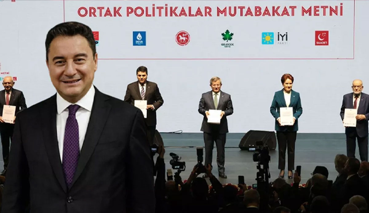 Ali Babacan'dan 6'lı masanın mutabakat metni için tepki çeken yorum: Avrupa, Türkiye'ye 'aferin' diyecek