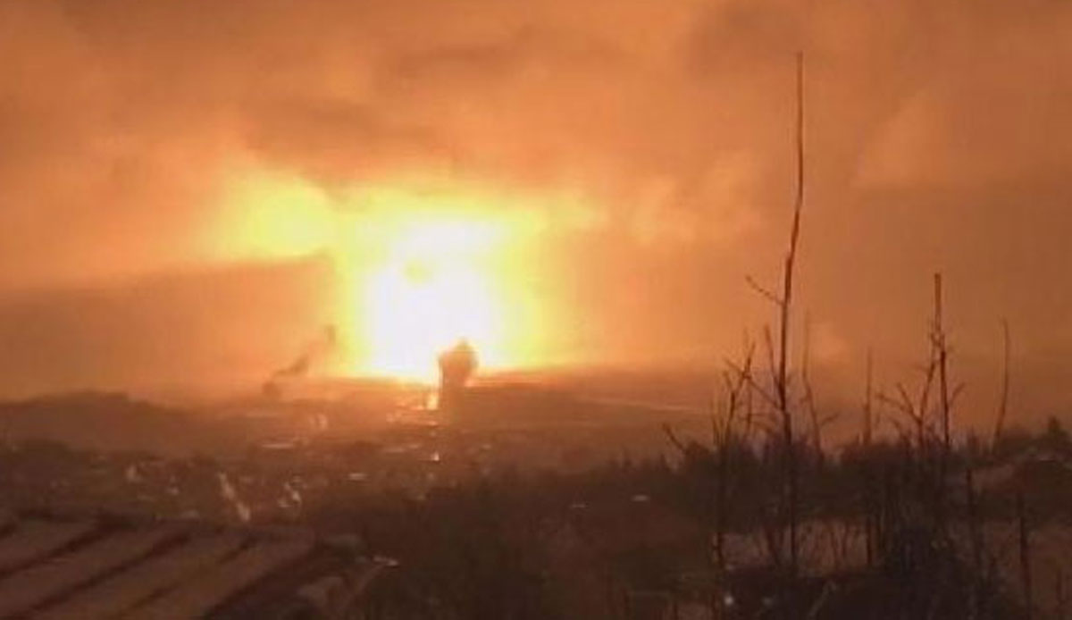 Kötü haberler üst üste geldi: Kahramanmaraş'ta deprem sonrası yangın çıktı