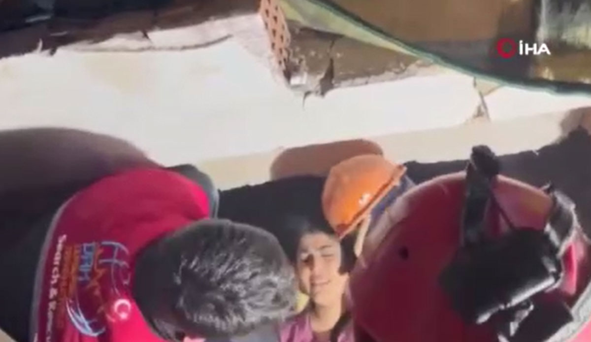 Hatay’da 45. saatte gelen inanılmaz kurtuluş