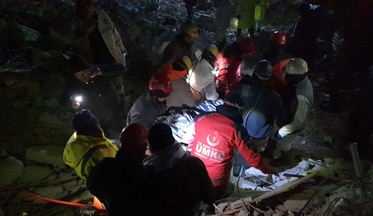 Kahramanmaraş'ta biri hamile 2 yabancı uyruklu kadın 72 saat sonra kurtarıldı