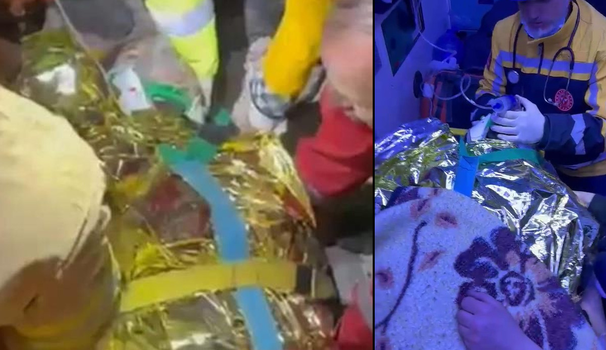 51 yaşındaki Emine teyze 138. saatte enkazdan çıkarıldı! İlk isteği yürekleri burktu: Param yok, özel hastaneye götürmeyin