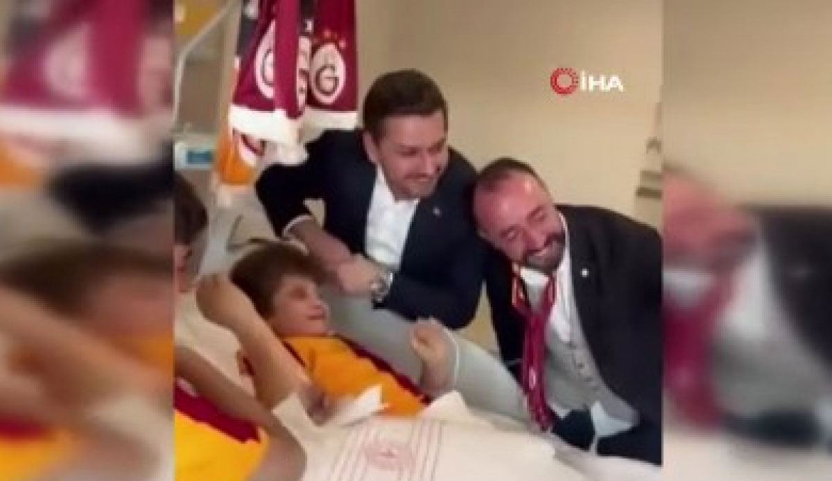62 saat enkaz altında kalmıştı: 12 yaşındaki Cihan'a Muslera ve Kerem'den moral