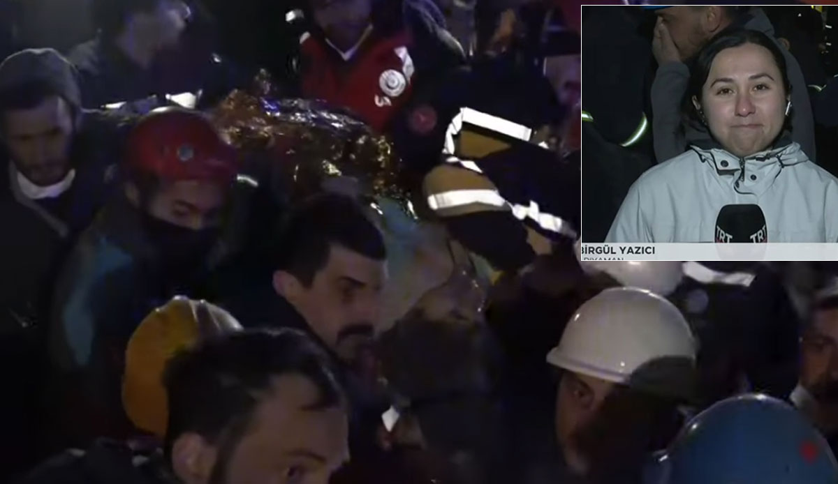 212. saatte gelen güzel haberi gözyaşları içinde sundu! 