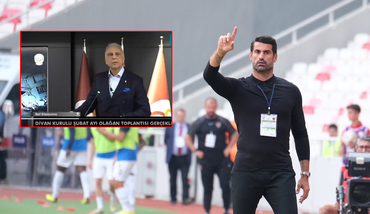 Volkan Demirel Galatasaray Divan Kurulu Toplantısı'nda ayakta alkışlandı