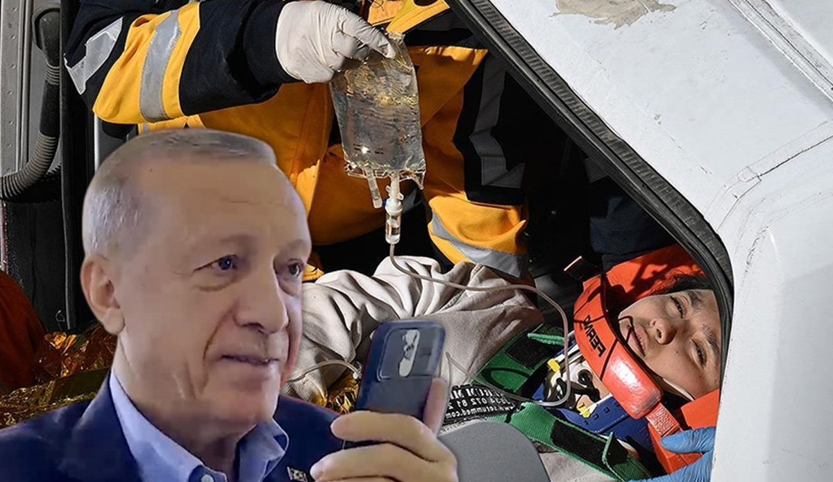 Cumhurbaşkanı Erdoğan, depremin 248'inci saatinde enkazdan kurtarılan Aleyna ile görüştü: Ağrın var mı kızım?