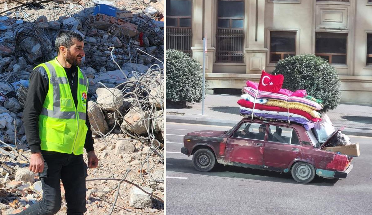 Azerbaycan’da çekilen fotoğrafı ile depremin simgesi oldu: Evsizlik nedir biliyorum