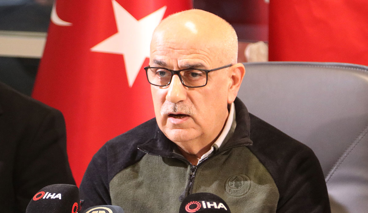 Bakan Kirişci Malatya'da depreme yakalandı