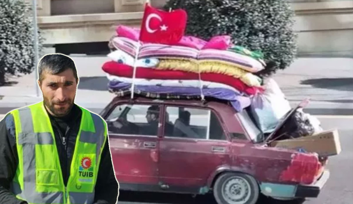 Deprem fotoğraflarının sembolü olmuştu! Türkiye'ye yardıma koşan Azerbaycanlı Server'e yeni araç hediye edildi