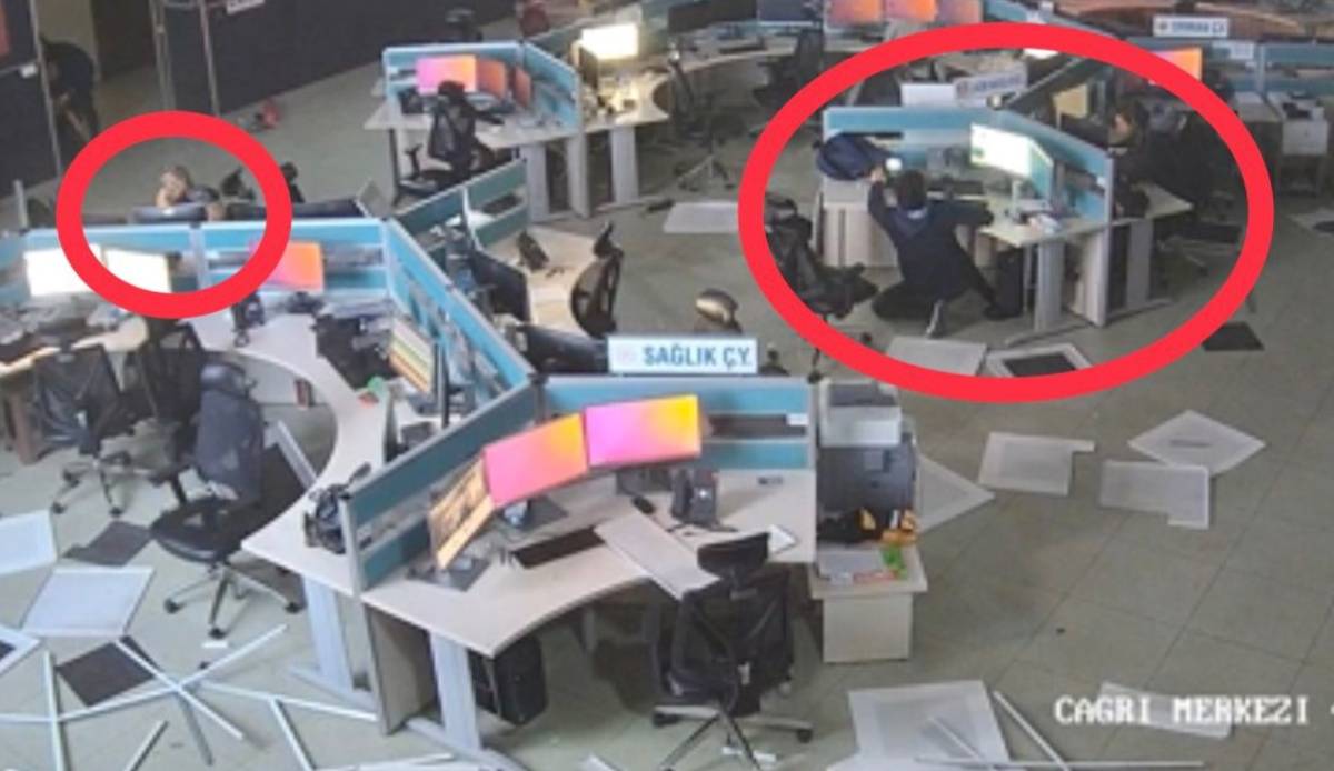 112 Acil Çağrı Merkezi, depreme böyle yakalandı
