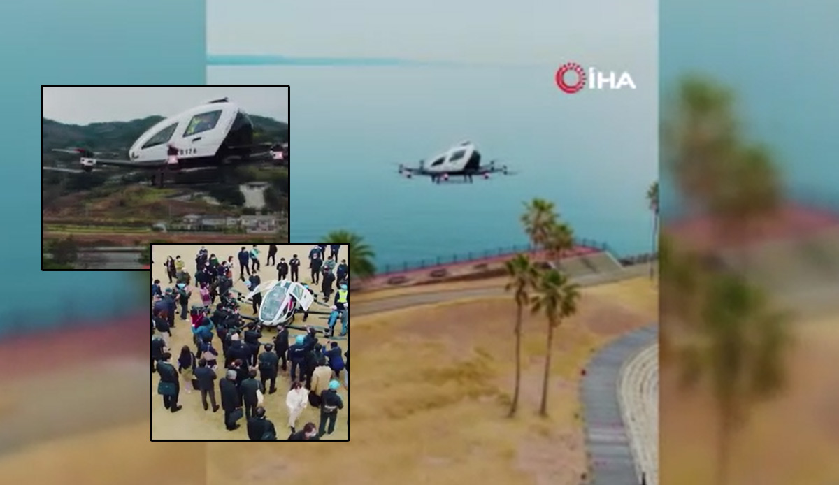 Bu uçağın pilotu yok! Otonom hava aracı ilk uçuşunu yolcularıyla yaptı