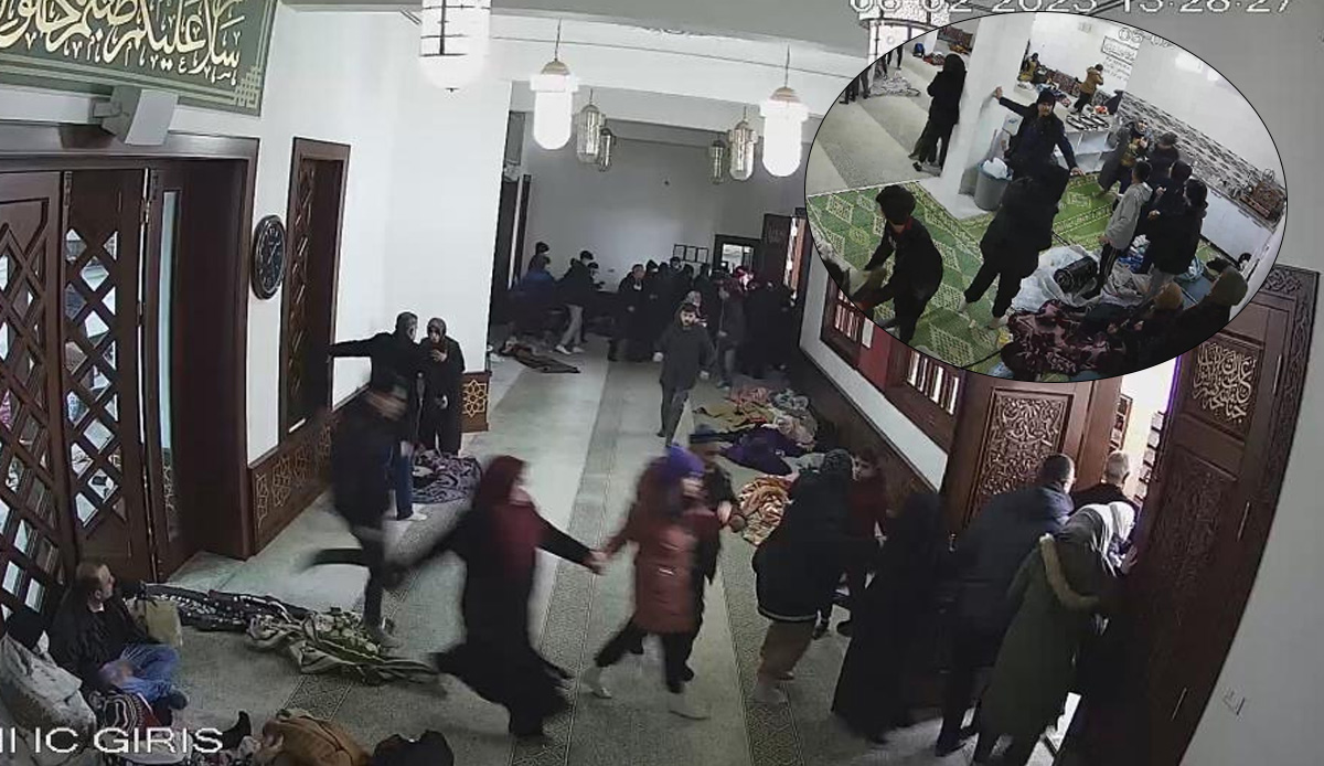 Malatya'da şiddetli depremin yeni görüntüleri ortaya çıktı