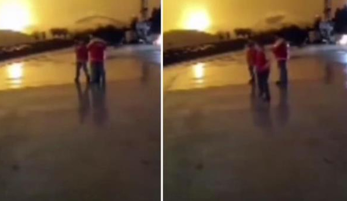 Dehşetinin yeni görüntüleri ortaya çıktı: Gece gündüze döndü