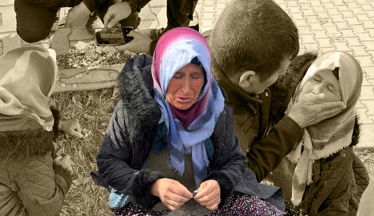 Enkazdaki altınları bulununca sevinçten bayıldı