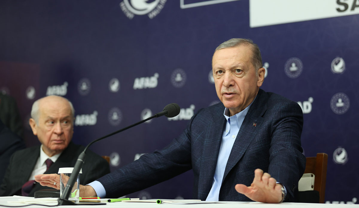 Cumhurbaşkanı Erdoğan: Hatay ve ilçeleri önceliğimiz