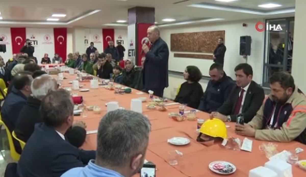 Cumhurbaşkanı Erdoğan, Balıkesir’de depremzedelerle buluştu