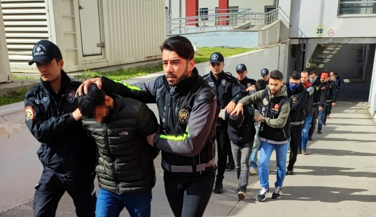 77 torbacı adliyeye sevk edildi