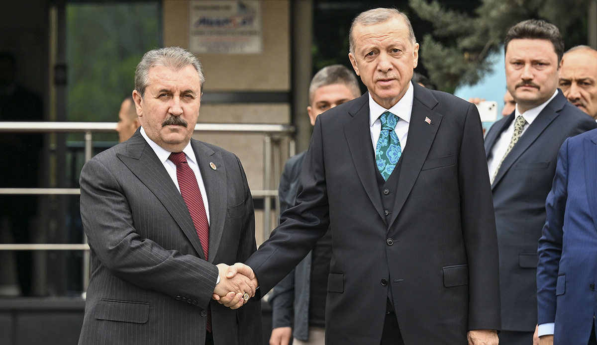 Erdoğan ile görüşen Destici, Cumhur İttifakı'nın oy oranını açıkladı