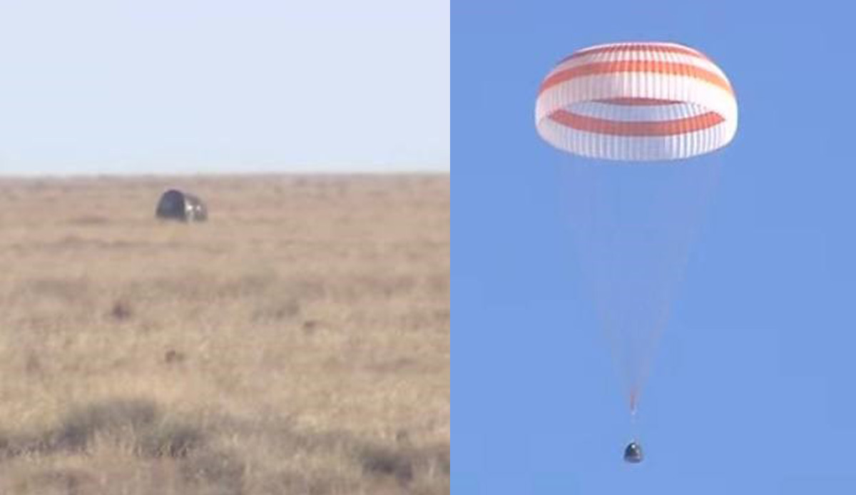 Göktaşı çarpan Soyuz MS-22 uzay aracı geniş güvenlik önlemleriyle Dünya'ya döndü