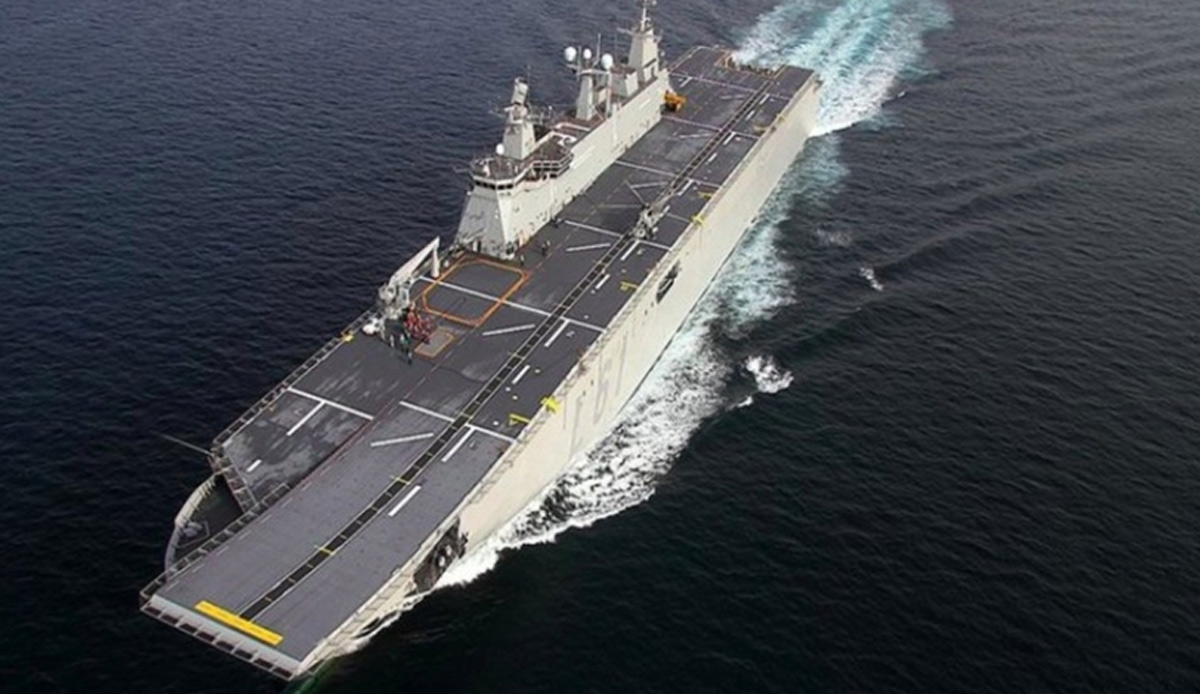 Dünyada bir ilki temsil ediyor! Türkiye’nin en büyük savaş gemisi TCG Anadolu'da büyük gün geldi çattı