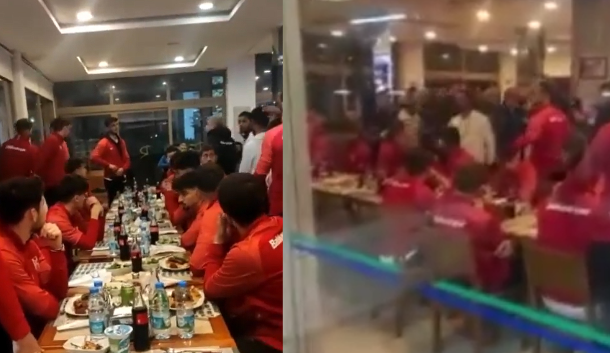 Balıkesirspor futbolcularına saldırı! Taraftarlar sopalarla mekan bastı