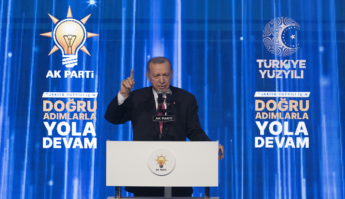 Erdoğan 'Seçim Beyannamesi'ni açıkladı