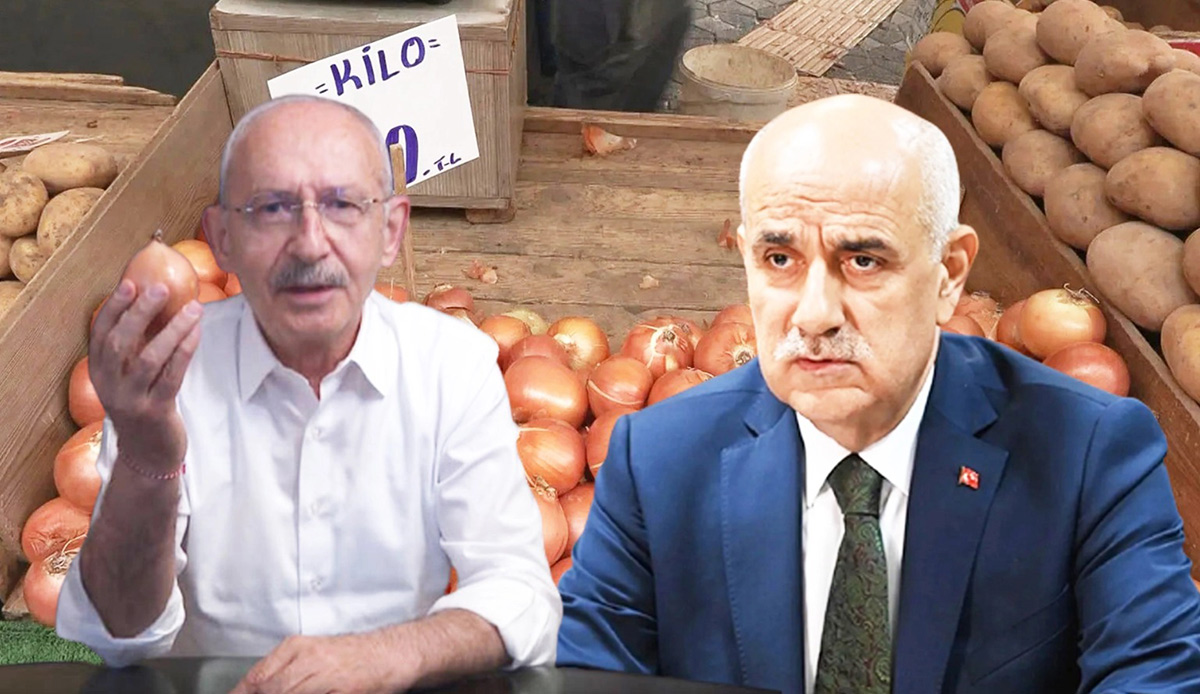 Tarım ve Orman Bakanı Vahit Kirişci'den Kılıçdaroğlu'na soğan cevabı: Turfanda dönemi gitsin görsün
