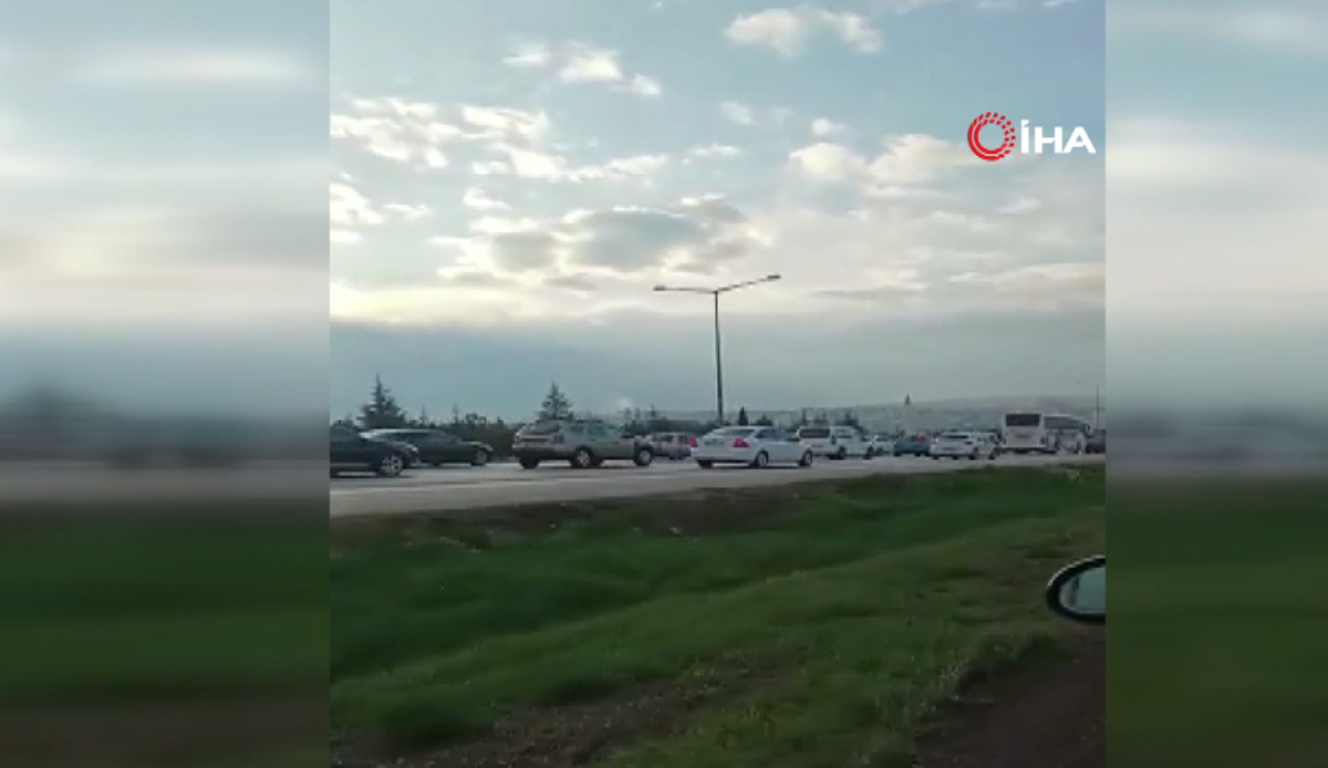 Ankara'da zincirleme kaza! 10 araç kazaya karıştı: Yaralılar var