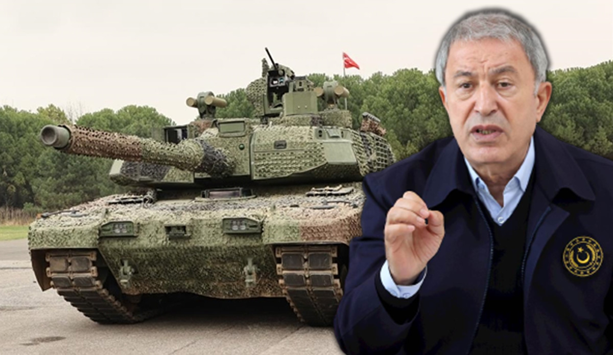 Bakan Akar duyurdu: İlk Altay tankı pazar günü teslim edilecek