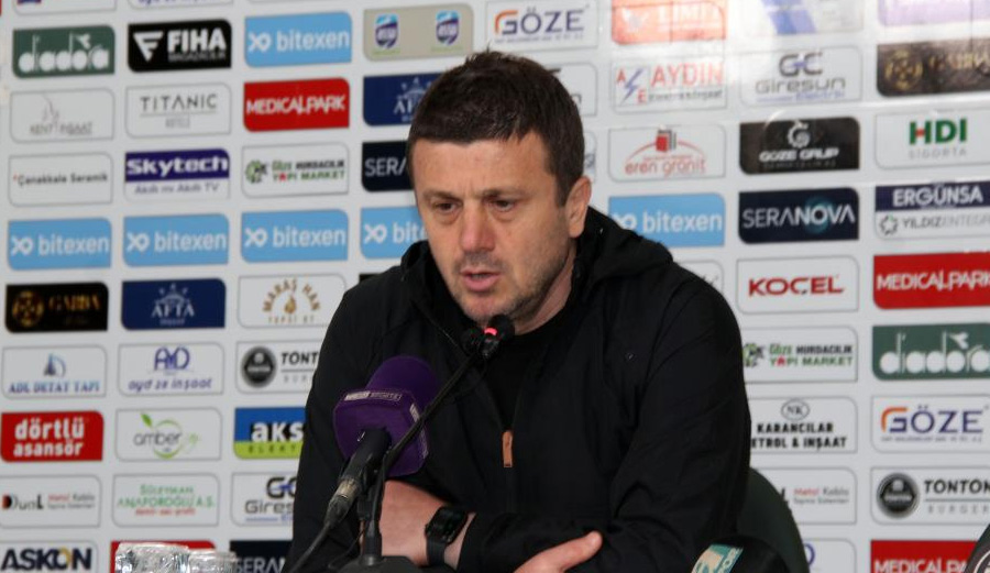 Giresunspor'da Hakan Keleş'ten istifa sinyali
