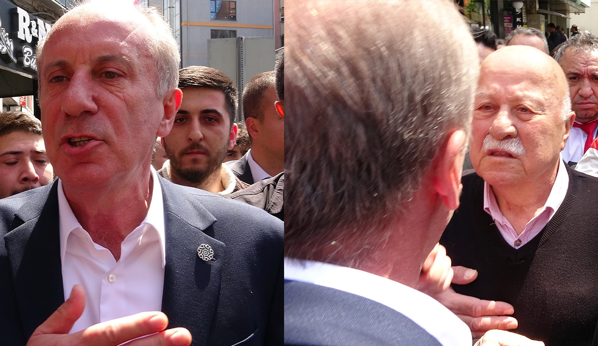 Vatandaşın 'AK Parti'nin polisi' sözlerine İnce'den sert tepki