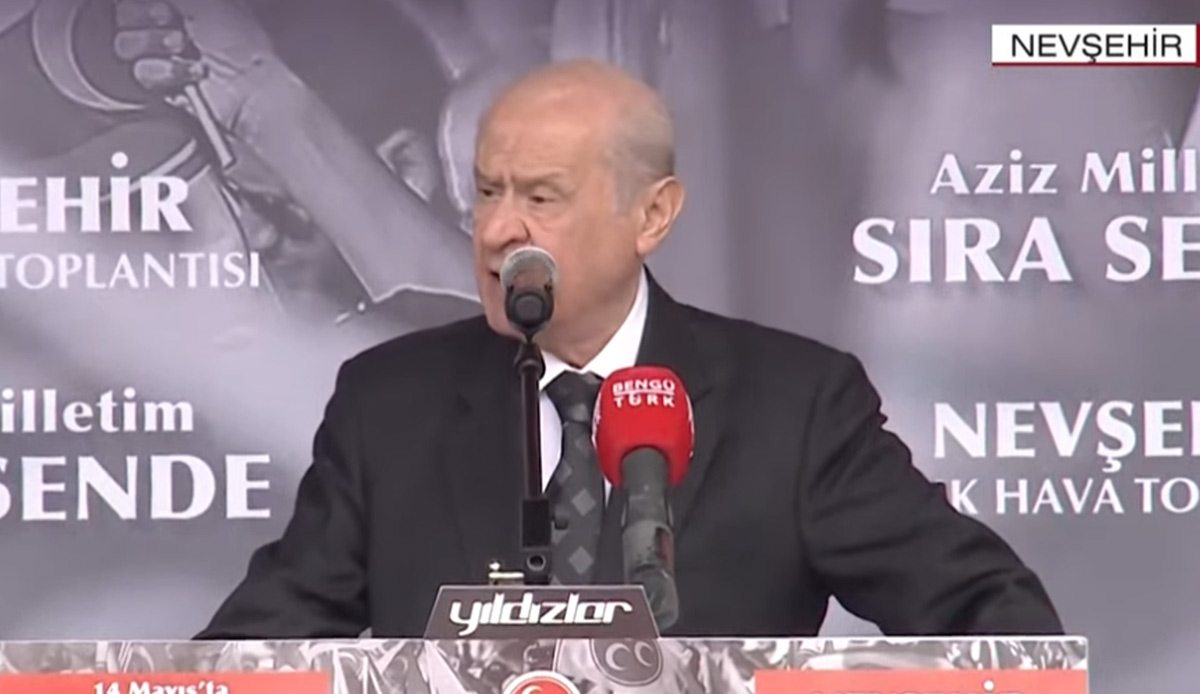 Bahçeli'den Akşener'e tepki: Partisinde ülkücü bırakmamıştır