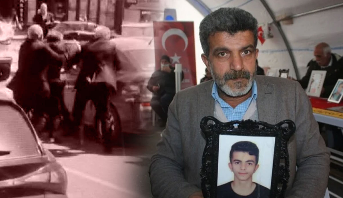 HDP’lilerden evlat nöbetindeki babaya alçak saldırı