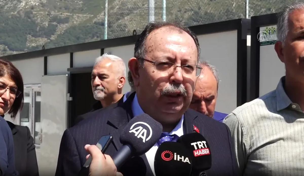YSK Başkanı Yener, Hatay'daki seçmen sayısını açıkladı