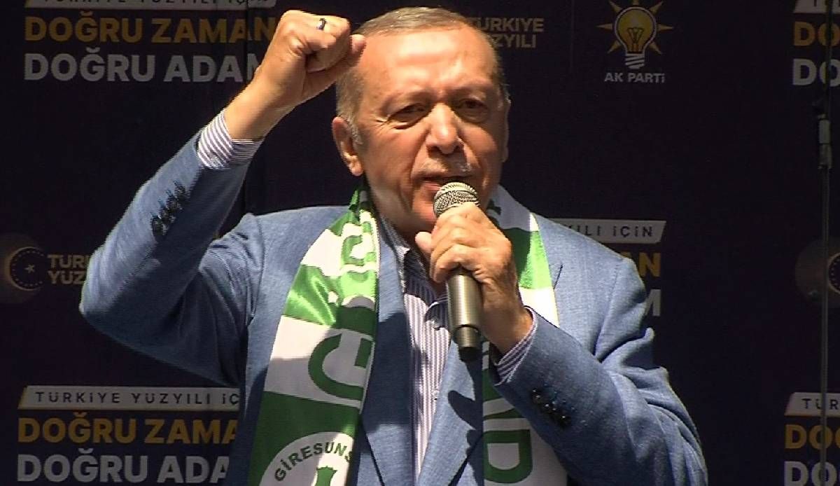 Cumhurbaşkanı Erdoğan müjdeyi Giresun'da verdi: Asgari ücret ve emekliye zam