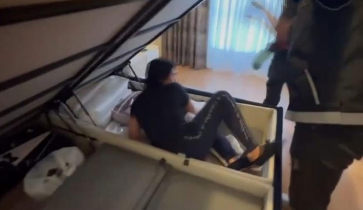 Her yerde aranan uyuşturucu baronu bazanın altından çıktı