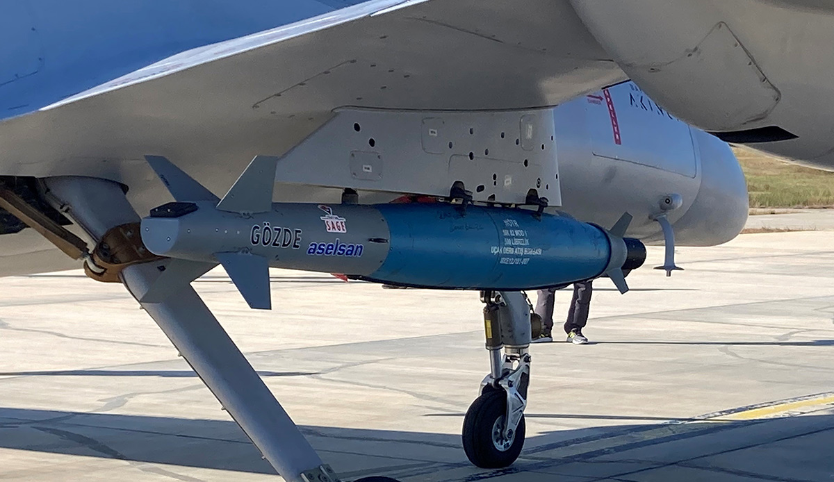 GÖZDE F-16 ve AKINCI'dan tam isabetle vurdu