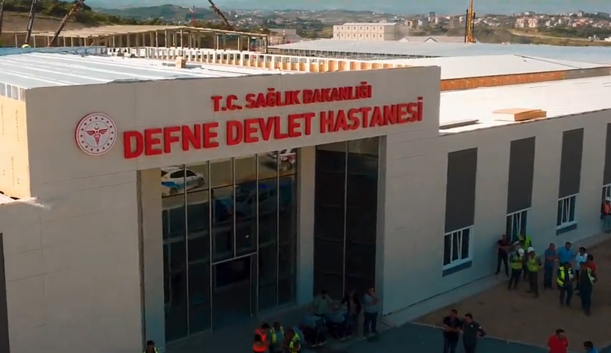 Bakan Koca paylaştı, 'Prefabrik ya da geçici değil': İşte Hatay Defne Devlet Hastanesinin son hali