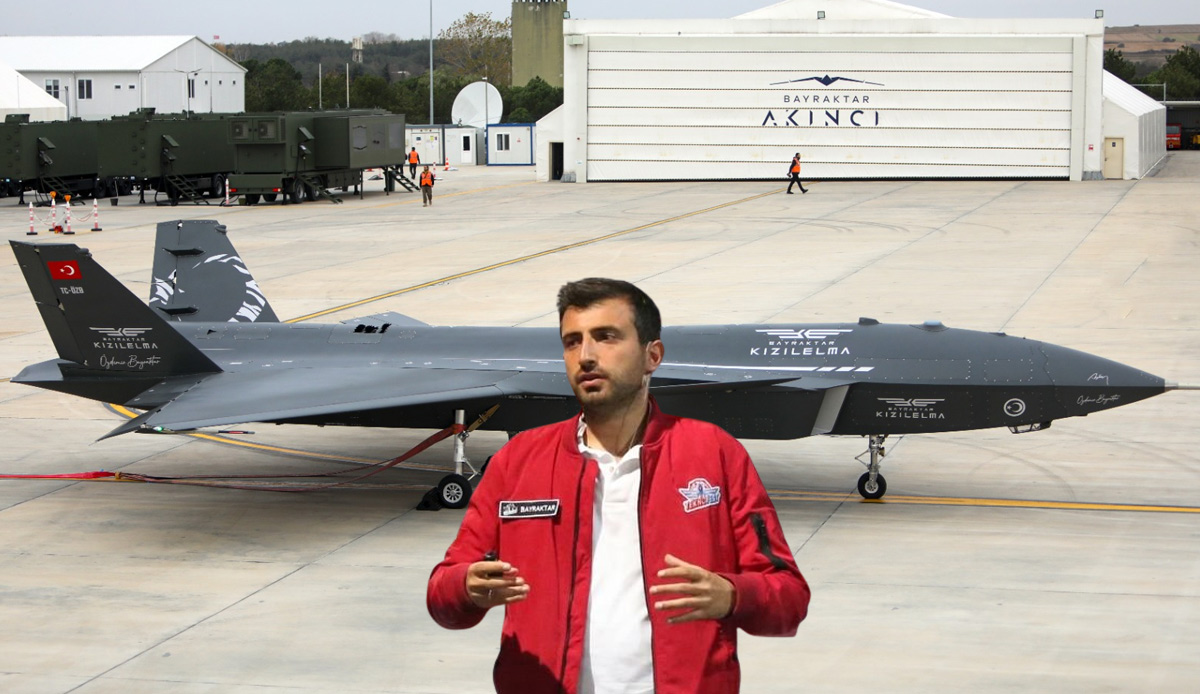 Selçuk Bayraktar Kızılelma'nın yeni görüntülerini paylaştı, sosyal medya coştu
