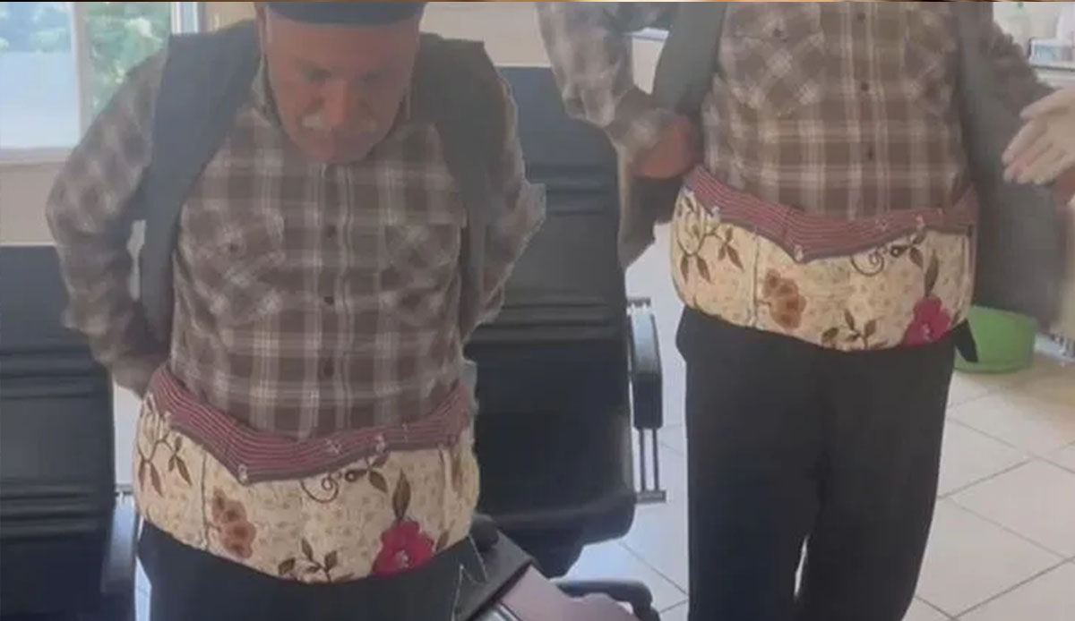 Yaşlı olduğu için kimse şüphelenmedi! Şoke eden detayı polis çözdü