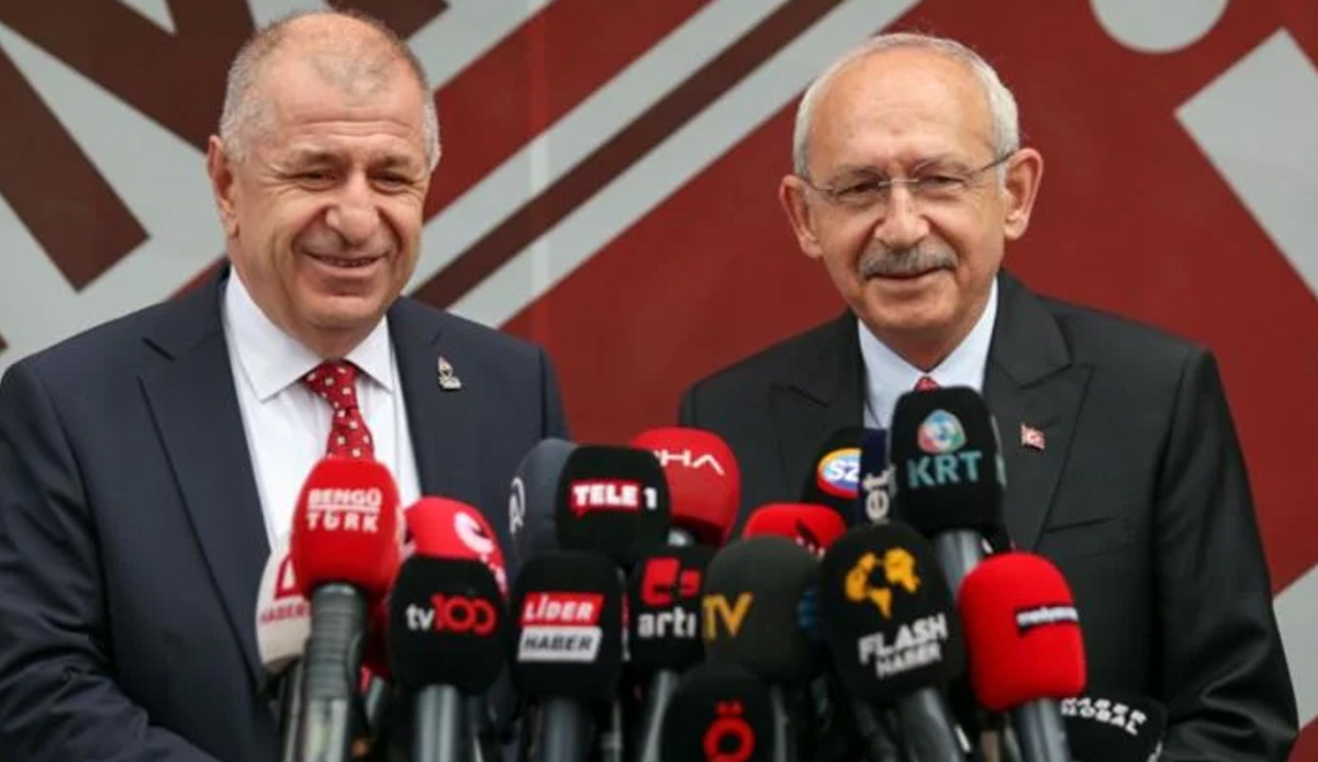 Kılıçdaroğlu, Zafer Partisi Genel Başkanı Özdağ ile görüştü görseli