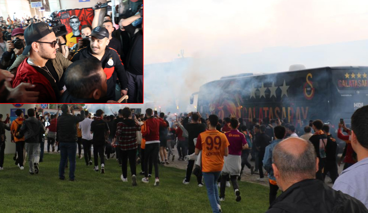 Galatasaray Ankara’da şampiyon gibi karşılandı! Mutlu sona 90 dakika kala...