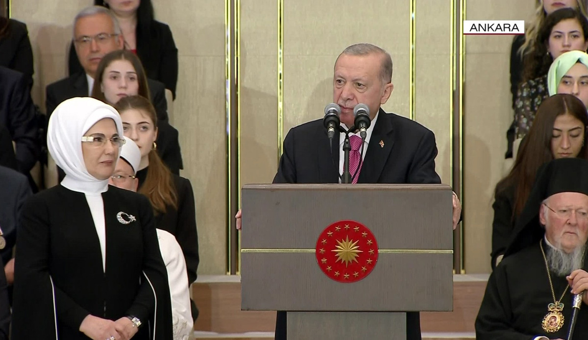 Cumhurbaşkanı Erdoğan Külliye’deki tarihi törende Sinan Oğan’ı unutmadı